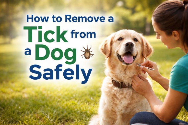 how to remove a tick from a dog safely Mandurah